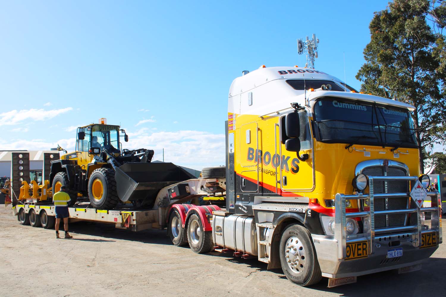 LOADED UP! Brooks Transport