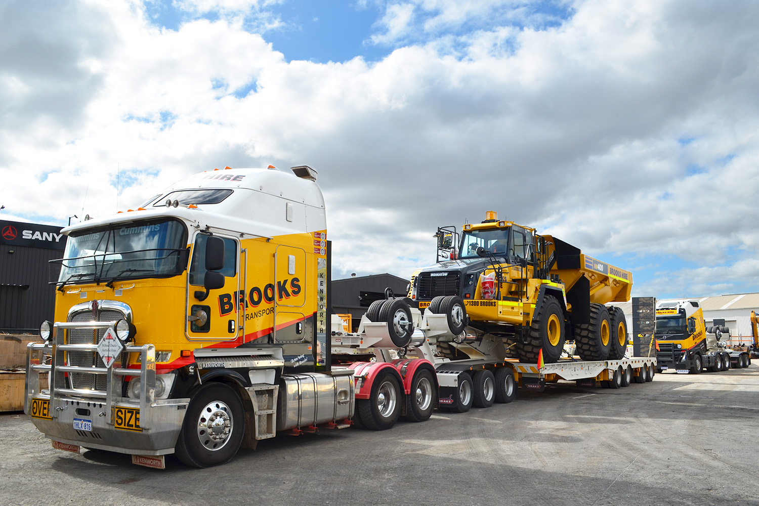 SEEING DOUBLE! Brooks Transport