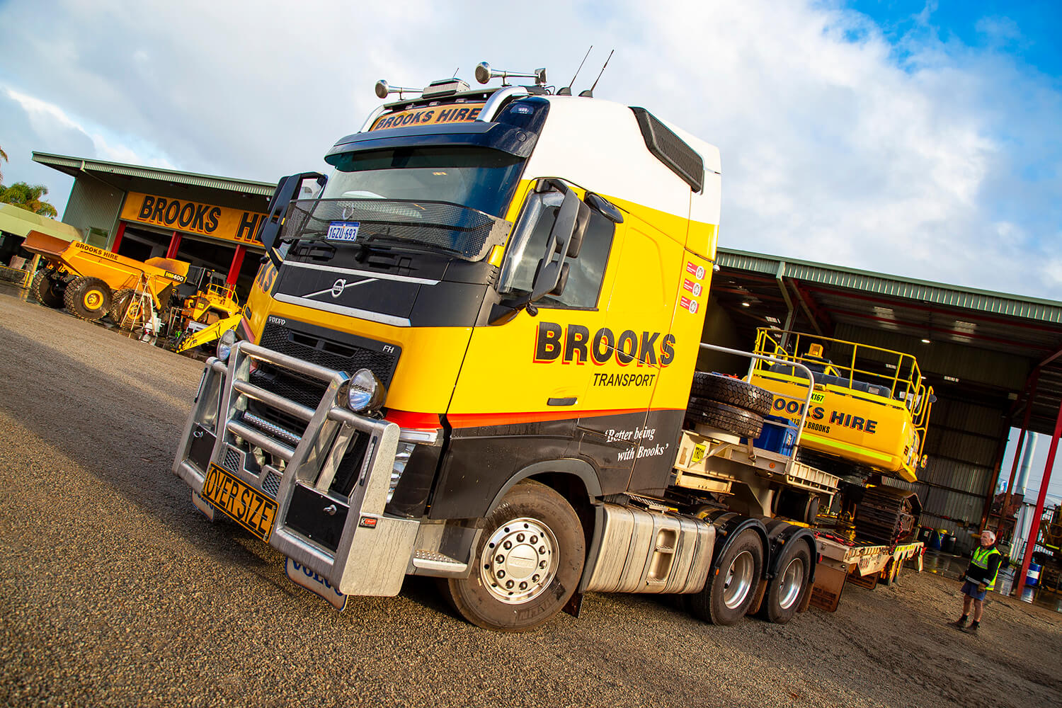 JUST ANOTHER MANIC MONDAY! Brooks Transport